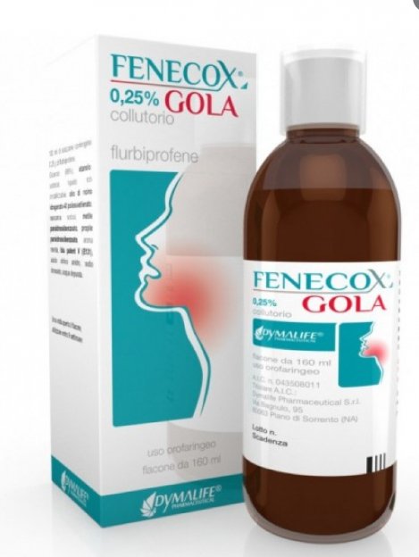 FENECOX GOLA*COLLUT 160ML0,25%