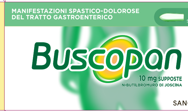BUSCOPAN*6SUPP 10MG