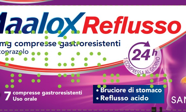 MAALOX REFLUSSO*7CPR 20MG