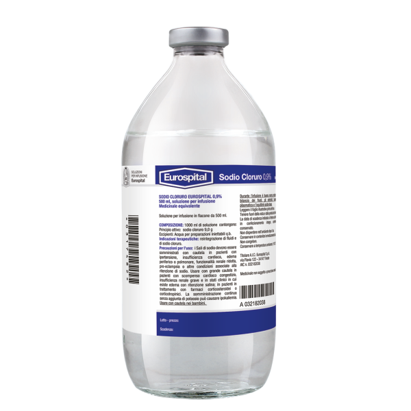 SODIO CLORURO EUROS*0,9% 250ML