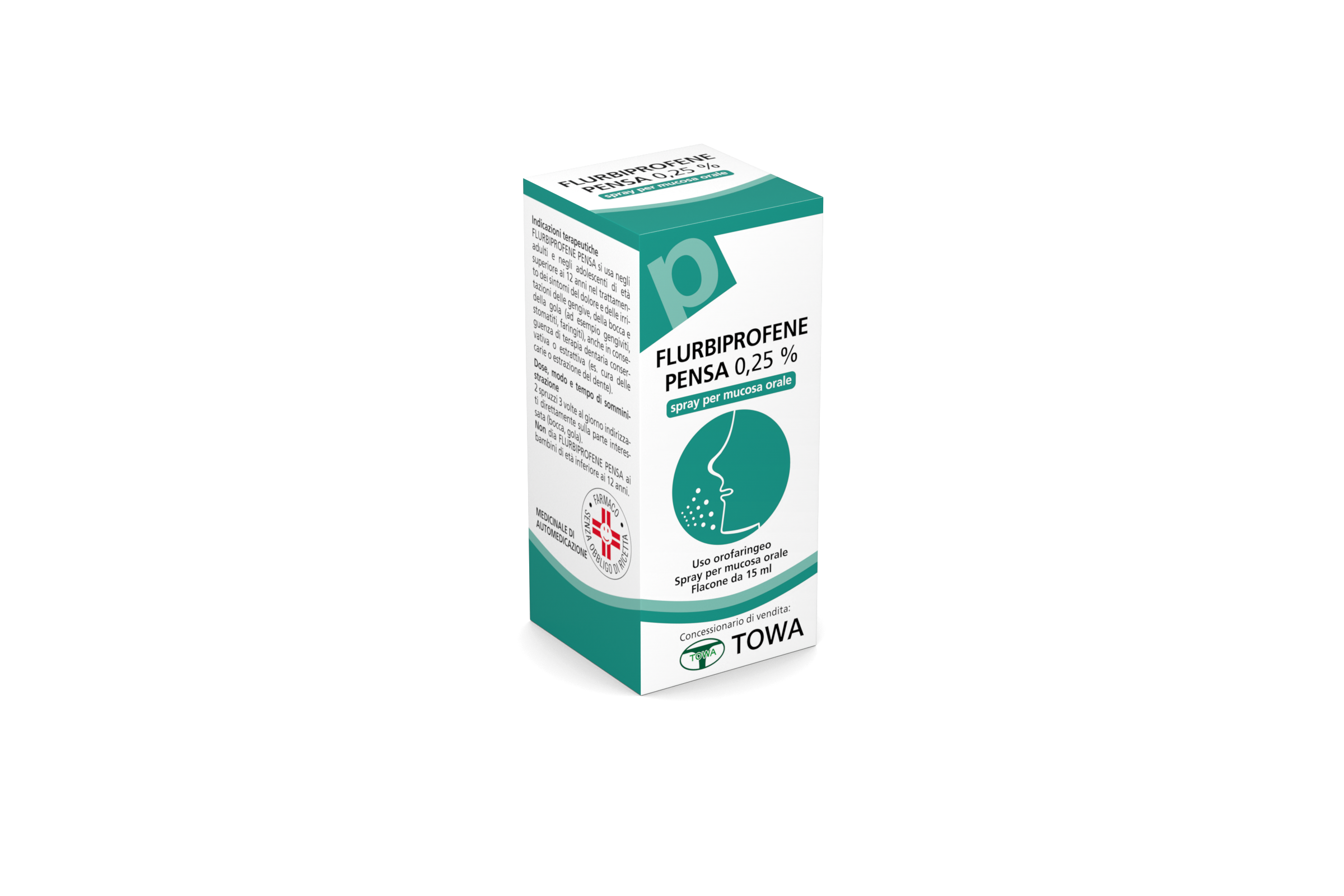 FLURBIPROFENE PE*OS SPRAY 15ML