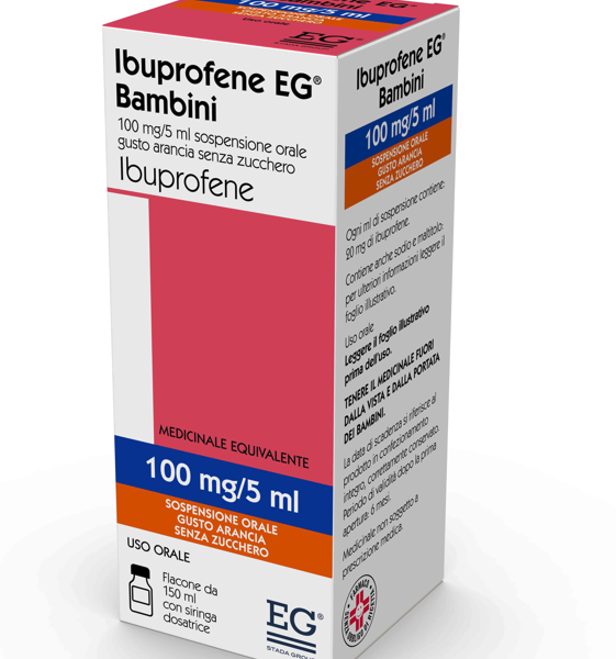 IBUPROFENE EG*BB 150ML ARANCIA