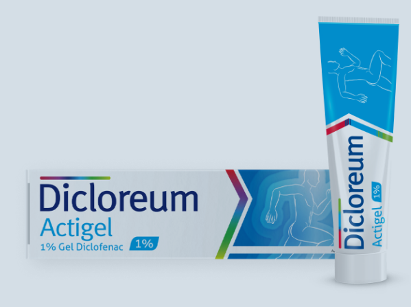DICLOREUM ACTIGEL*GEL 50G 1%