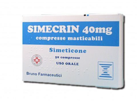 SIMECRIN*50CPR MAST 40MG