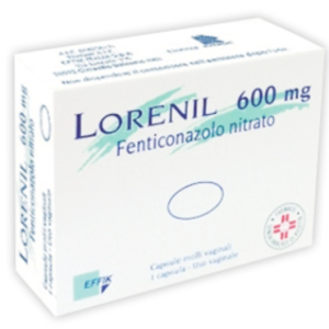 LORENIL*1CPS MOLLI VAG 600MG