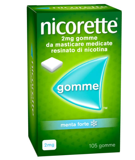 NICORETTE*105GOMME MAST 2MG ME