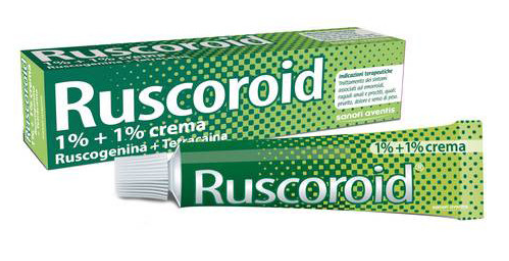 RUSCOROID*CREMA RETT 40G 1%+1%