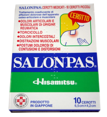 SALONPAS*10CER MED PICC6,5x4,2