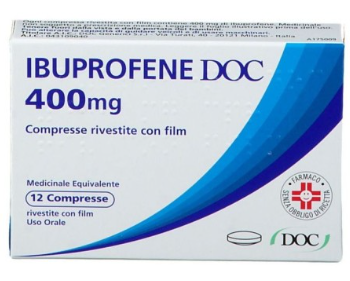 IBUPROFENE DOC*10CPR RIV 400MG