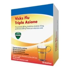 VICKS FLU TRIPLA A*OS 10BUST