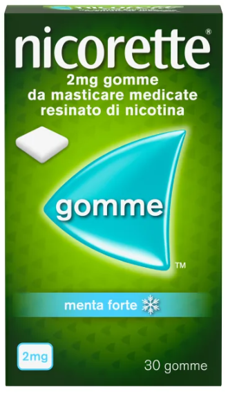 NICORETTE*30GOMME MAST 2MG MEN