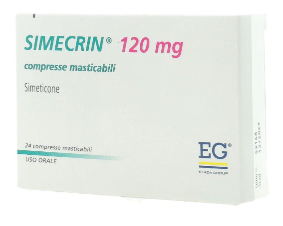 SIMECRIN*24CPR MAST 120MG