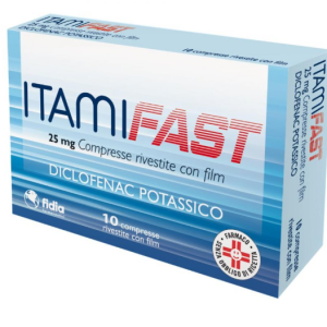 ITAMIFAST*10CPR RIV 25MG