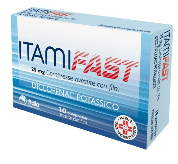 ITAMIFAST*10CPR RIV 25MG
