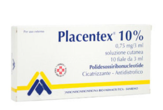 PLACENTEX*SOL CUT 10F 0,75MG