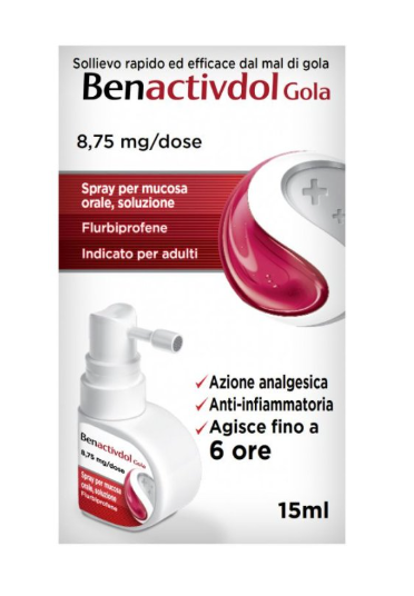 BENACTIVDOL GOLA*SPRAY15ML8,75