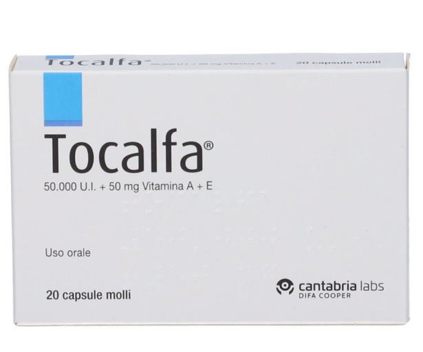 TOCALFA*20CPS MOLLI 50000UI+50