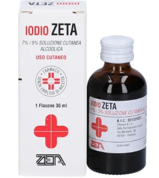 IODIO SOL ALCO I*30ML 7%/5%