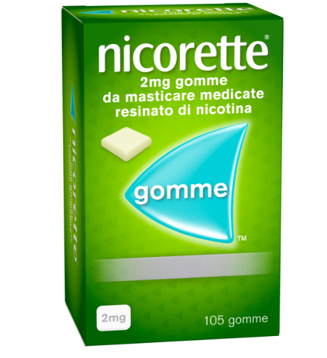 NICORETTE*105GOMME MAST 2MG