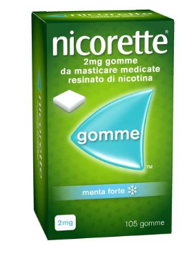 NICORETTE*105GOMME MAST 4MG ME