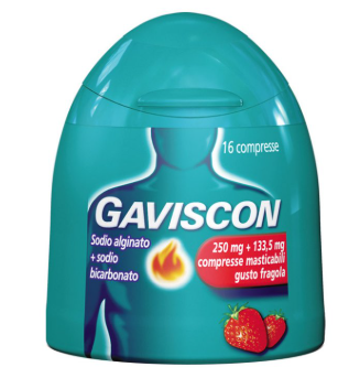 GAVISCON*16CPR FRAG250+133,5MG