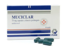 MUCICLAR*20CPS 75MG RP