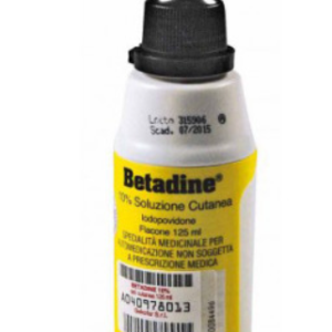 BETADINE*SOLUZ CUT 125ML 10%