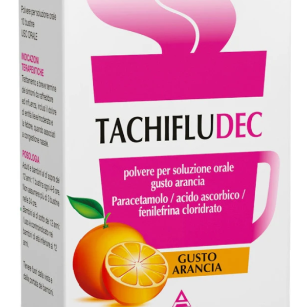 TACHIFLUDEC*10BUST ARANCIA