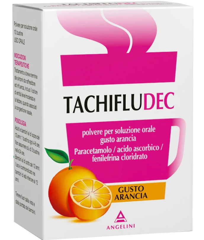 TACHIFLUDEC*10BUST ARANCIA