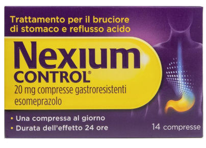 NEXIUM CONTROL*14CPR GASTR20MG