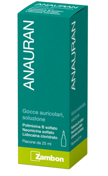 ANAURAN*GTT AURIC FL 25ML