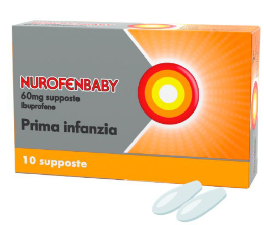NUROFENBABY*10SUPP 60MG