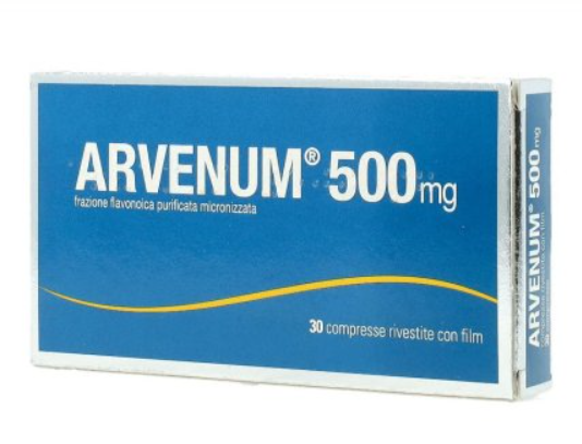 ARVENUM 500*30CPR RIV 500MG