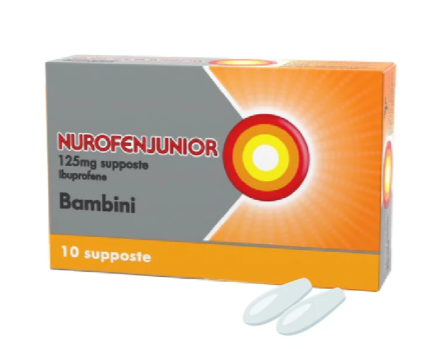 NUROFENJUNIOR*10SUPP 125MG