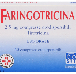 FARINGOTRICINA*20CPR ORO 2,5MG