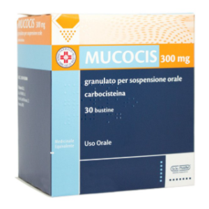 MUCOCIS*OS GRAT 30BUST5G 300MG