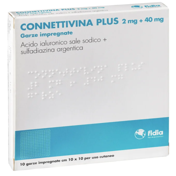 CONNETTIVINA*10GARZE 2MG 10x10