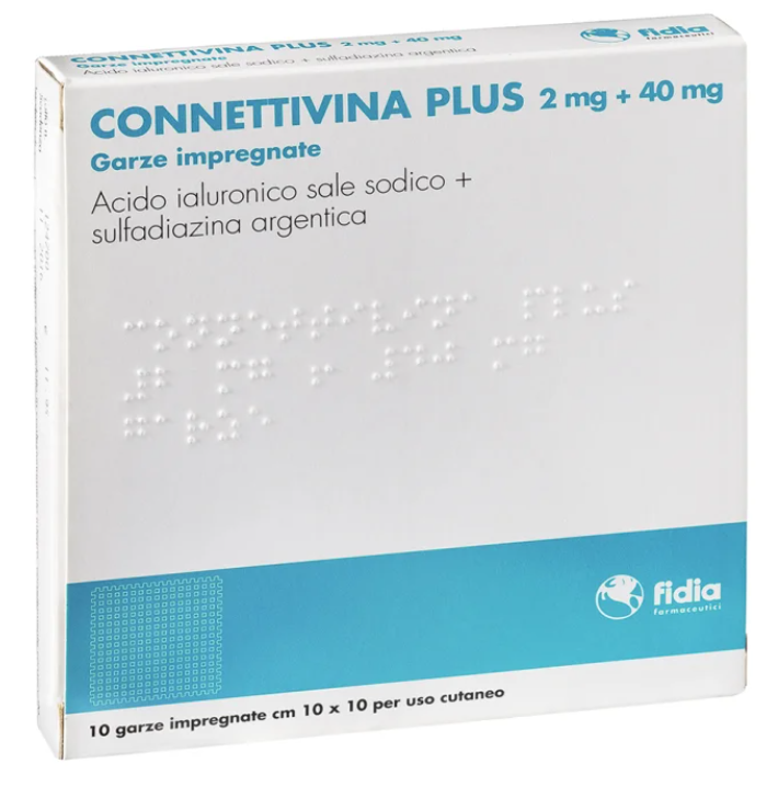 CONNETTIVINA*10GARZE 2MG 10x10