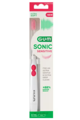 GUM SONIC SENSITIVE SPAZZOLINO BATTERIA ADULTO