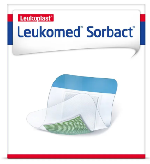 LEUKOMED SORBACT MEDICAZIONE 5X7,2 CM 3 PEZZI