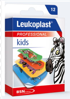 LEUKOPLAST KIDS 63X38 12 PEZZI