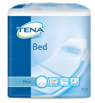 TRAVERSA PER INCONTINENZA NON RIMBOCCABILE TENA BED PLUS 60X75CM 35 PEZZI