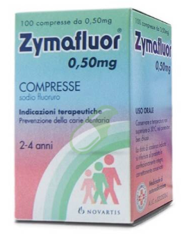 ZYMAFLUOR*100CPR 0,50MG