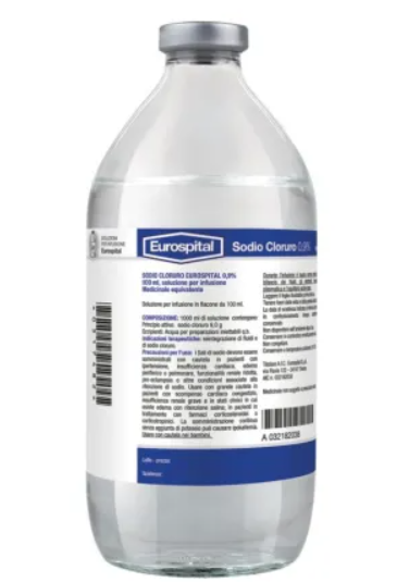 SODIO CLORURO EUROS*0,9% 100ML